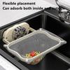 Сетка-фильтр для кухонной мойки - Уловитель пищевых отходов, Мусороуловитель для легкой очистки и предотвращения засоров
