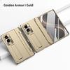 Для Samsung Galaxy Z Fold 8 Ultra / 8 7 6 5 4 3 360 Полная Защита Чехол-шарнир Складной Чехол Закаленное Стекло Пленка Подставка ПК Чехол