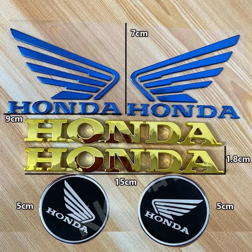 HondaStickers3D Round LabelsPlated Letters andWaterproofMotorcycleDecorativeAccessoriesAreSuitableforPcx125PCX160CBR650R1000Retc XL7