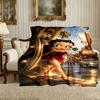 Betty Boop Pattern Blanket, Cozy Blanket for All-Season Comfort on Sofas, Beds, Office, Car, Camping and Travel