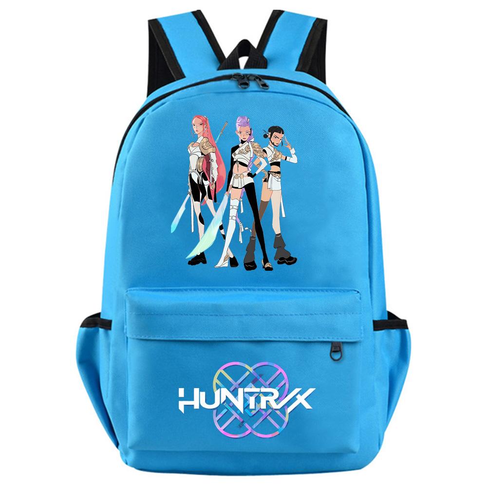 K-Pop Demon Hunters Printed Backpack for Teenager Student Girl Boy Bookbag Schoolbag Women Large Capacity Waterproof Travel Bag Kid Gift Rucksak