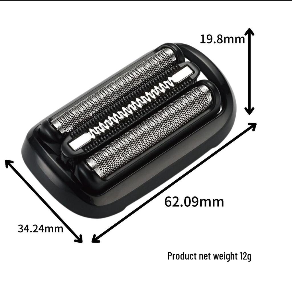 Совместимая сетчатая головка для электробритв Braun серии BT567 5/6/7