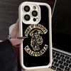 Phone Case for iPhone 17 Air 16E 15 16 Pro Max Sons Of Anarchy Cover 14 Plus 13 12 Mini Soft Shell Silicone Fundas