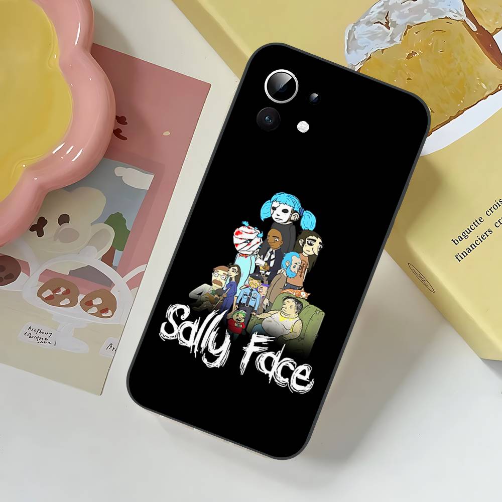 Игровой чехол для телефона S-sally Face-H для Xiaomi Redmi 13 12 13 12C 14C Redmi Note 14 13 12 Pro Plus 12S 11S 11 10S Мягкий чехол