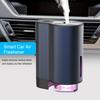 Smart Car Air Freshener Intelligent Car Aroma with Projector Light 3 Spray Modes Easy To Install Ultrasonic Atomizer Aromatherapy Diffuser