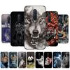 Чехол для OnePlus 8 Чехол для OnePlus 8 Pro Чехол для телефона задняя крышка черный чехол из ТПУ лев волк тигр дракон