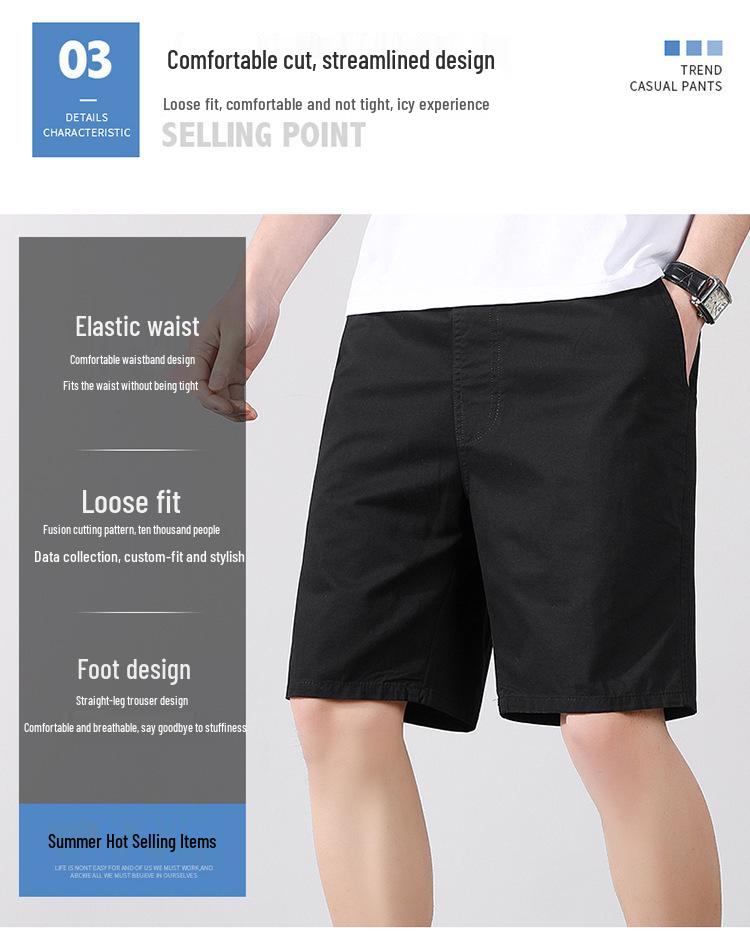 Мужские летние повседневные хлопковые шорты средней длины Zorro Prince