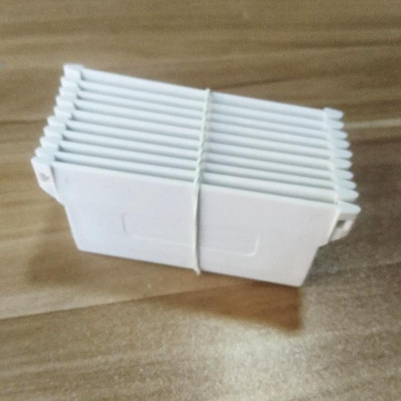 62KD Пластиковая нижняя планка Набор из 10 штук Белый Грузики для нижней планки вертикальных жалюзи Аксессуар для дома Спальни Офиса Портативный