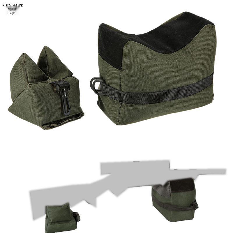 Tactical Shooting Sandbag Support - Soft Egg Gun Rest & Clip Bracket for Hunting and Outdoor Use