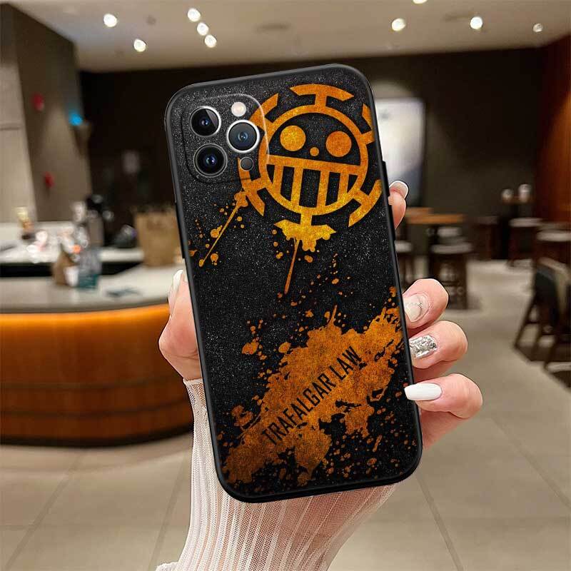One Piece Law Case for Samsung Note 20 10 S25 Plus Ultra Lite FE M20 M21 M30 M31 M51 A11 A26 A51 A52 A53 A56 A70 A71 A72 A73