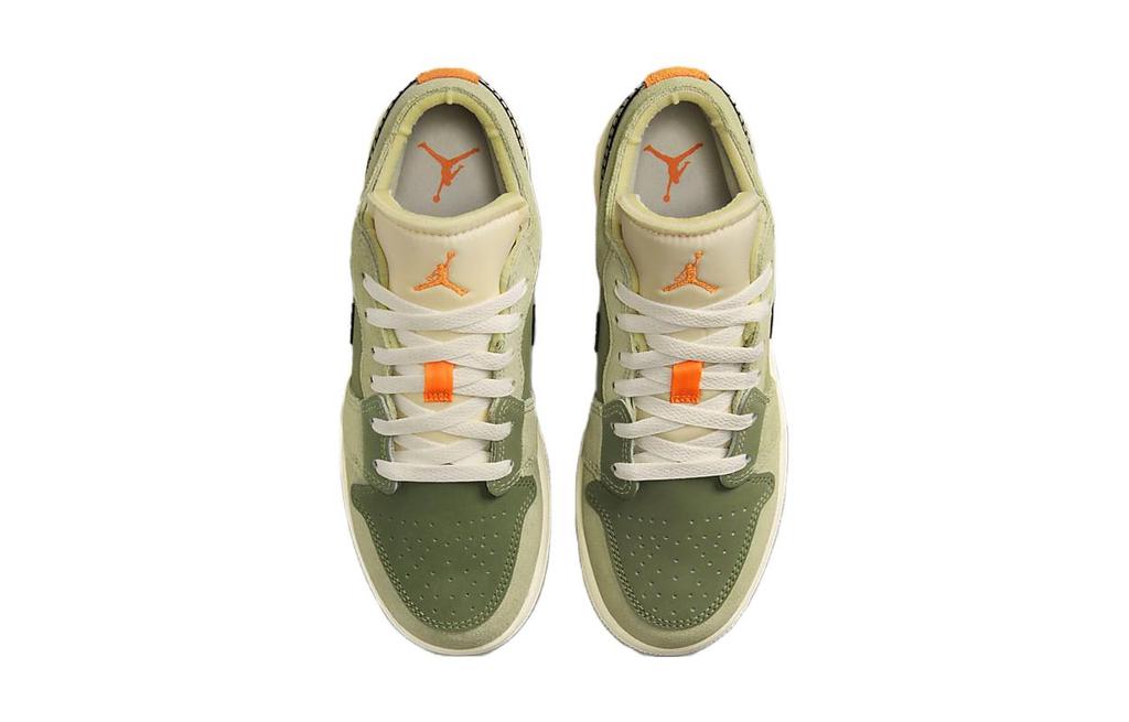 Jordan 1 Низкий SE Небесно-Зеленый Светло-Оливковый GS FD9092-300