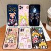 Чехол для телефона S-Sailors Anime Moon для iPhone 17 16 15 14 13 12 Mini 11 Pro Plus Мягкий силиконовый чехол
