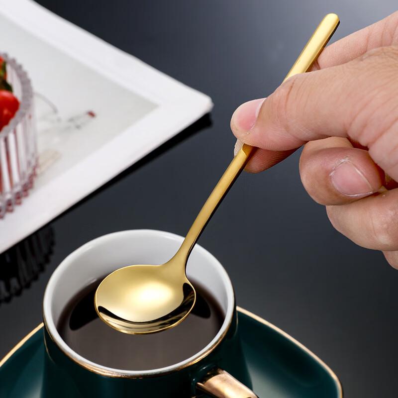 Серебряная кофейная ложка RuHan