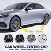 4pcs 60mm Car wheel Hub Cap Emblem badge logo for Mercedes Benz A B C E Class CLA GLC W205 W212 W213 W176 W177 X253 W117 W204