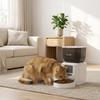 Automatic Cat Feeder, 2.4G WiFi, 4L, App Control, 1–10 Meals, 10s Feeding Call