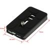 Haoge 200mm Nodal Slide Double Dovetail Focus Rail Plate with Metal Quick Release Clamp, 70mm Plate, for Camera Panorama Close-up Macro Photography, A
