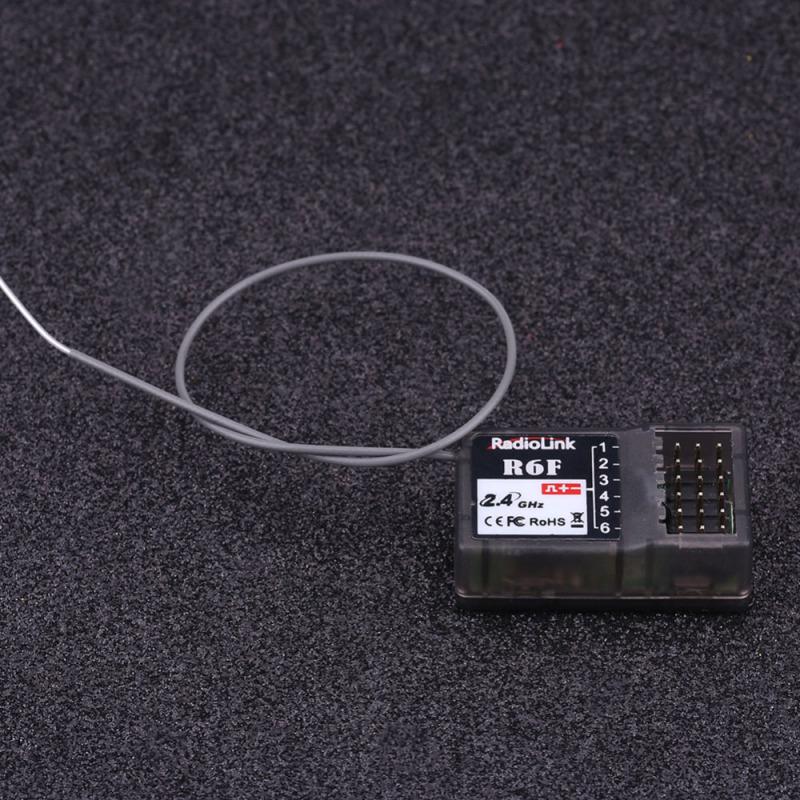 RadioLink R6F 2.4Ghz 6CH 2018 RC приемник аксессуар для RC6GS RC4GS RC3S RC4G T8FB передатчик горячий