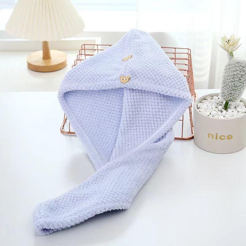 FactoryHot Sale Super Absorbent Printed Animal Print Quick-Dry Custom Logo Microfiber Hair Dry Towel Wrap for Home Spa Use