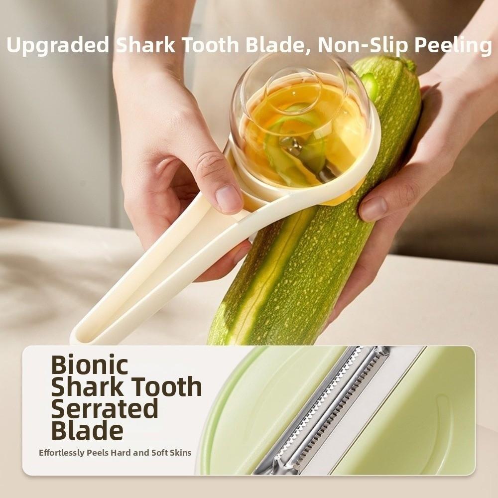 Splash-proof Fruit Peeler Tools Efficient Fruit Scraper Storage Type Vegetable Peeler Camping Use