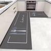 Kitchen Pvc Mat Leather Waterproof Carpet Non-slip Floor Mats Oil-proof Home Decoration Long Area Rug Alfombra De Cocina