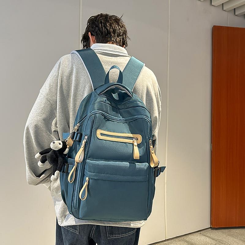 Школьный рюкзак для школьников средних и старших классов, мужской рюкзак большой вместимости, легкий женский рюкзак