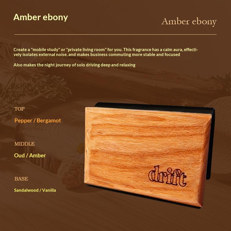 Автомобильный освежитель воздуха для дрифта - Оригинальный деревянный освежитель воздуха - Стартовый набор с ароматом тика