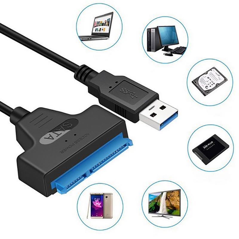 Usb 3.0 к Sata 2.5" внешний жесткий диск адаптер ридер для SSD Hdd кабель