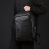 Деловой полиуретановый рюкзак Мужской большой вместимости Рюкзак для компьютера Водонепроницаемый Дорожный Студенческий Школьный рюкзак