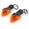 Светодиодные указатели поворота для мотоцикла, указатели поворота, 12 В, лампочки, подходят для Kawasaki Ninja 650R 2006-2008 Z750 Z1000