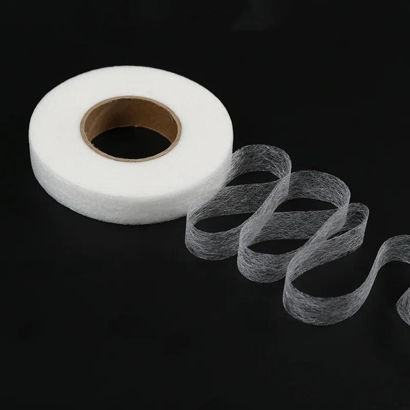 50M Double-Sided Non-Woven Interlining Adhesive Tape Iron On Hem Tape Edge Shorten Repair Pants For Hats Clothes Diy Sewing Tool