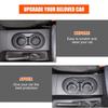 Carbon Fiber Center water cup slot sticker Trim For Nissan Frontier 2009-17