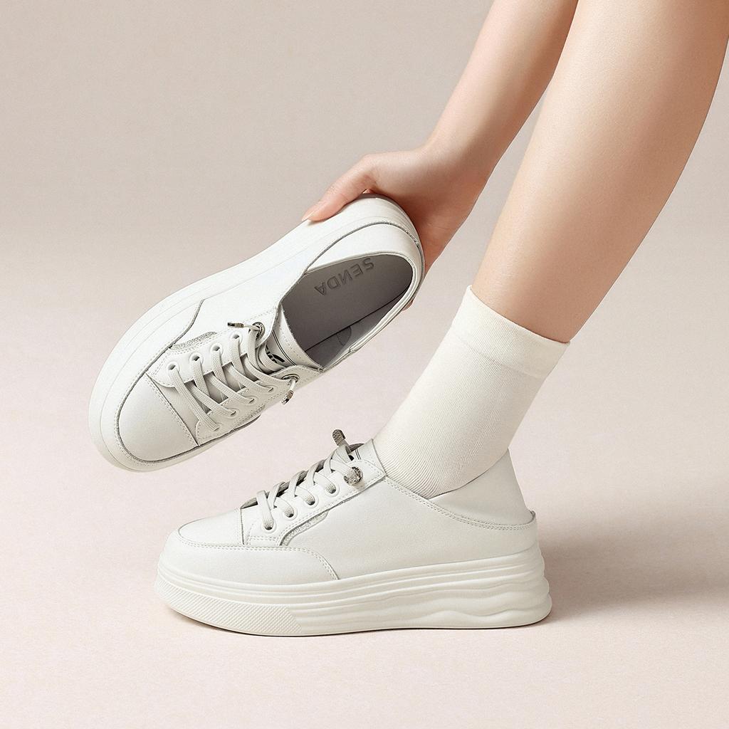Senda Women's Trendy Thick-Soled Casual Shoes
