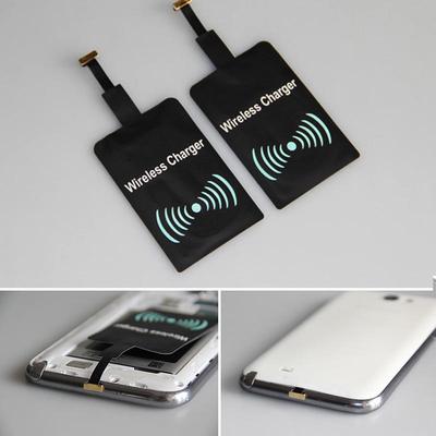 Беспроводное зарядное устройство с поддержкой приемника Type C Micro USB, быстрая беспроводная индукционная зарядка, адаптер для телефона Android, беспроводная зарядка
