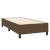 Maison Exclusive - Sommier à lattes de lit avec matelas Marron foncé 90x190 cm