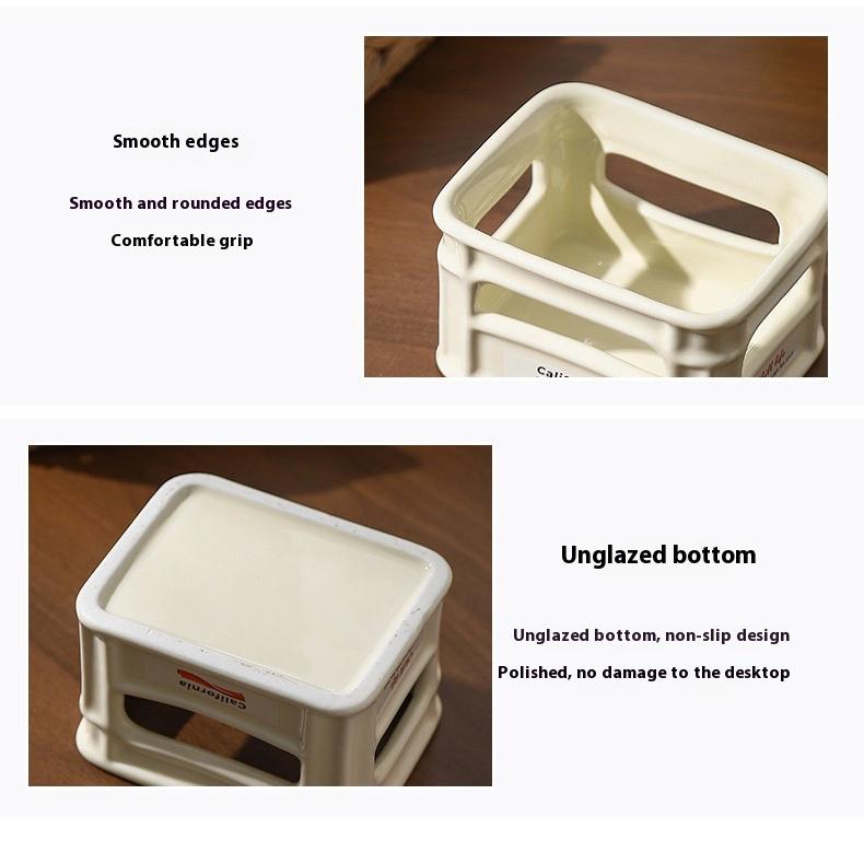 Creative Ceramic Fruit Bowl Stylish Snack Bowl For Home Living Room Kitchen Dining Cafe Perfect For Popcorn Chips And Treats