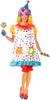 Wiggles The Clown Polka Dot Dress Costume for Adult Women