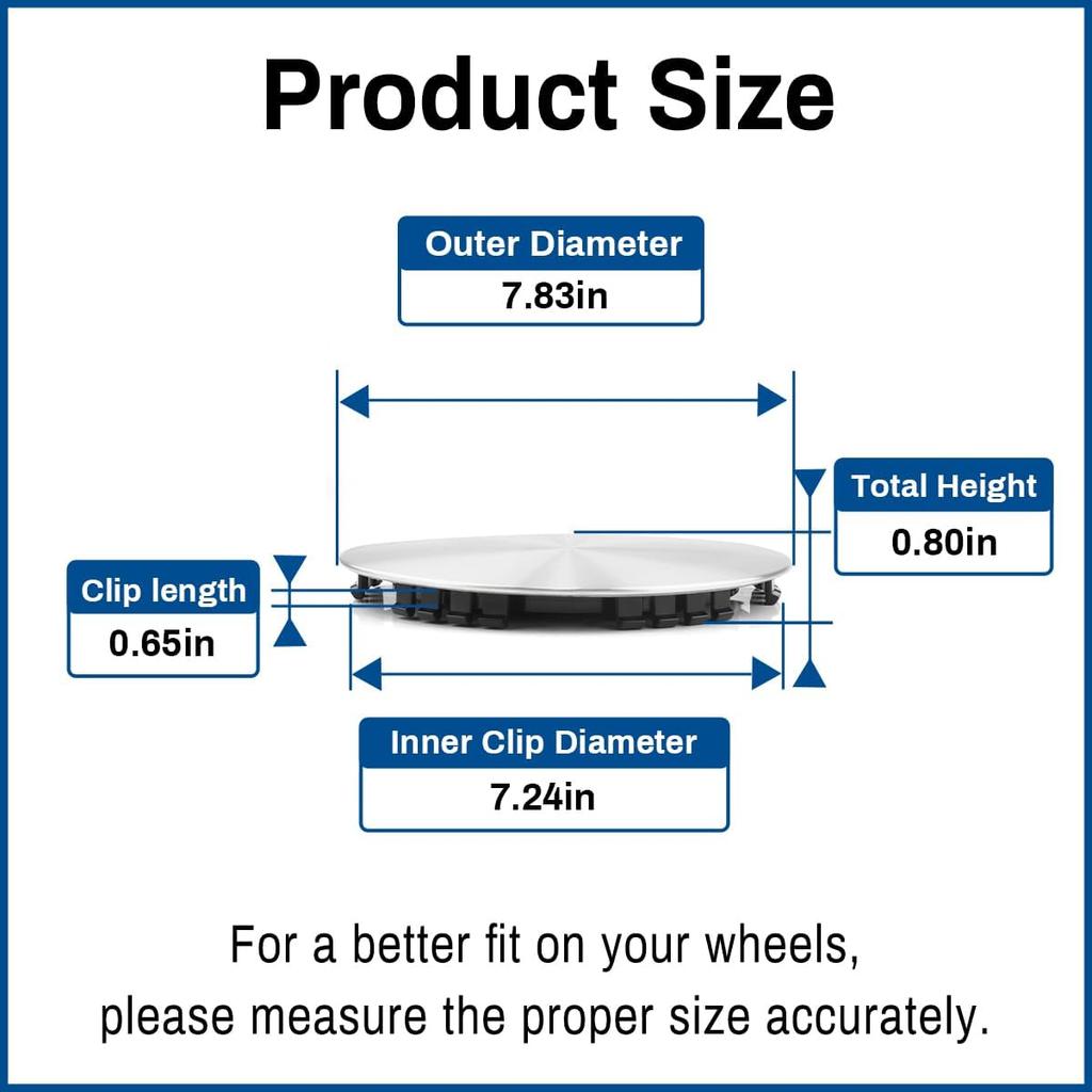 Wheel Center Caps for Chevy 16" Wheel Suburban 1500 Blazer Express Van Suburban Tahoe 1992-1999 Center Hubcaps, 9593887 9593888 15040220, 5 Spokes, 1