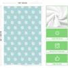 Artoid Mode Blue Home Sweet Home Flowers Kitchen Towels Dish Towels, 18x26 Inch Summer Decoration Hand Towels Set of 2