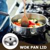 Universal Lid for Pots Pans Cookware Cover Cooking Utensils Stainless Steel Lids