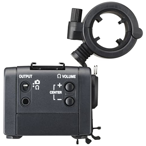 TASCAM CA-XLR2d-AN Mirrorless Camera Compatible XLR Microphone Adapter (Analog Interface Kit) 2-Channel Mixer/Preamp for Video and Audio Recording, In