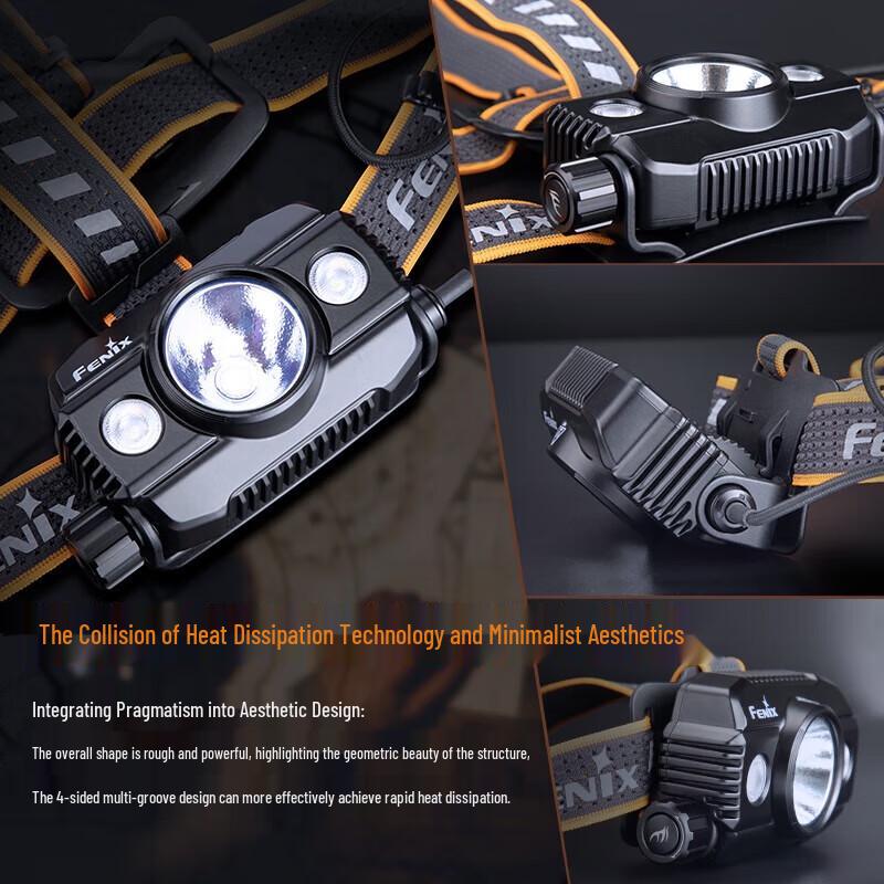 Налобный фонарь Fenix HP30R V2.0, 3000 люмен, перезаряжаемый