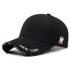 Unisex Baseball Cap With Curved Brim And Embroidered Letters For Summer And Winter Use