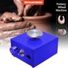 School Ceramic Teaching Mini Electric Pottery Wheel Machine Home DIY Ceramic Molding Machine Desktop Pottery Wheel Clay Tool 150x130x100mm