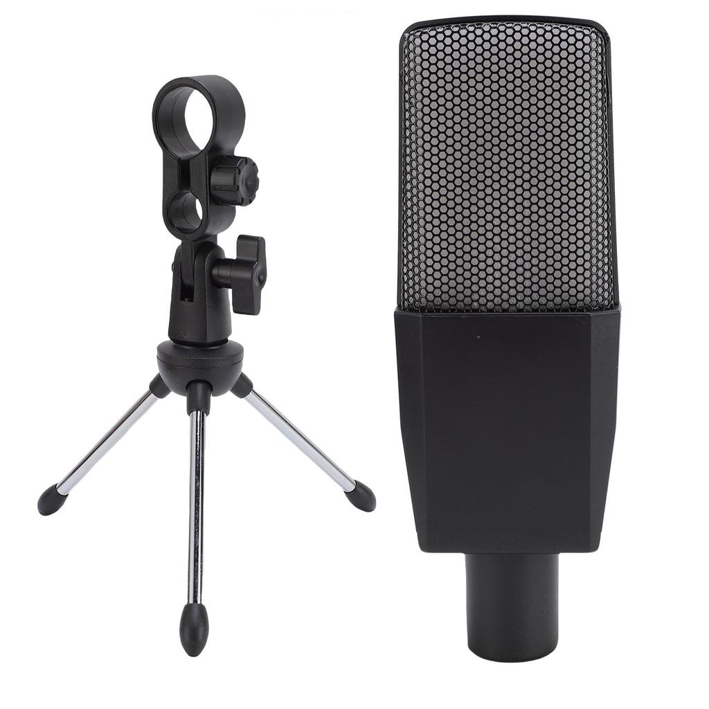 Gaming Microphone with RGB Light USB Computer Condenser Mic with Tripod Stand for PC Streaming Podcast Studio Recording