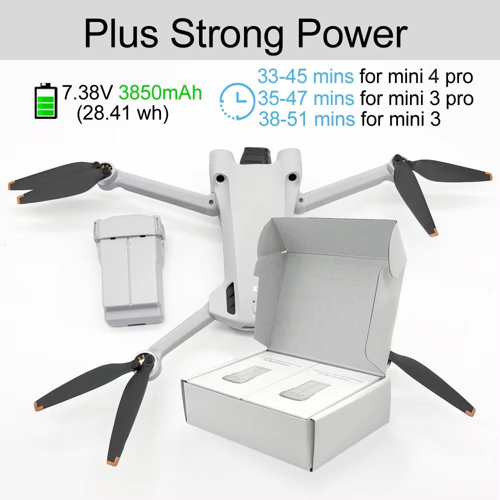 Long-Life Replacement Battery for DJI Mini 4 Pro, Mini 3 Pro, Mini 3 Drones