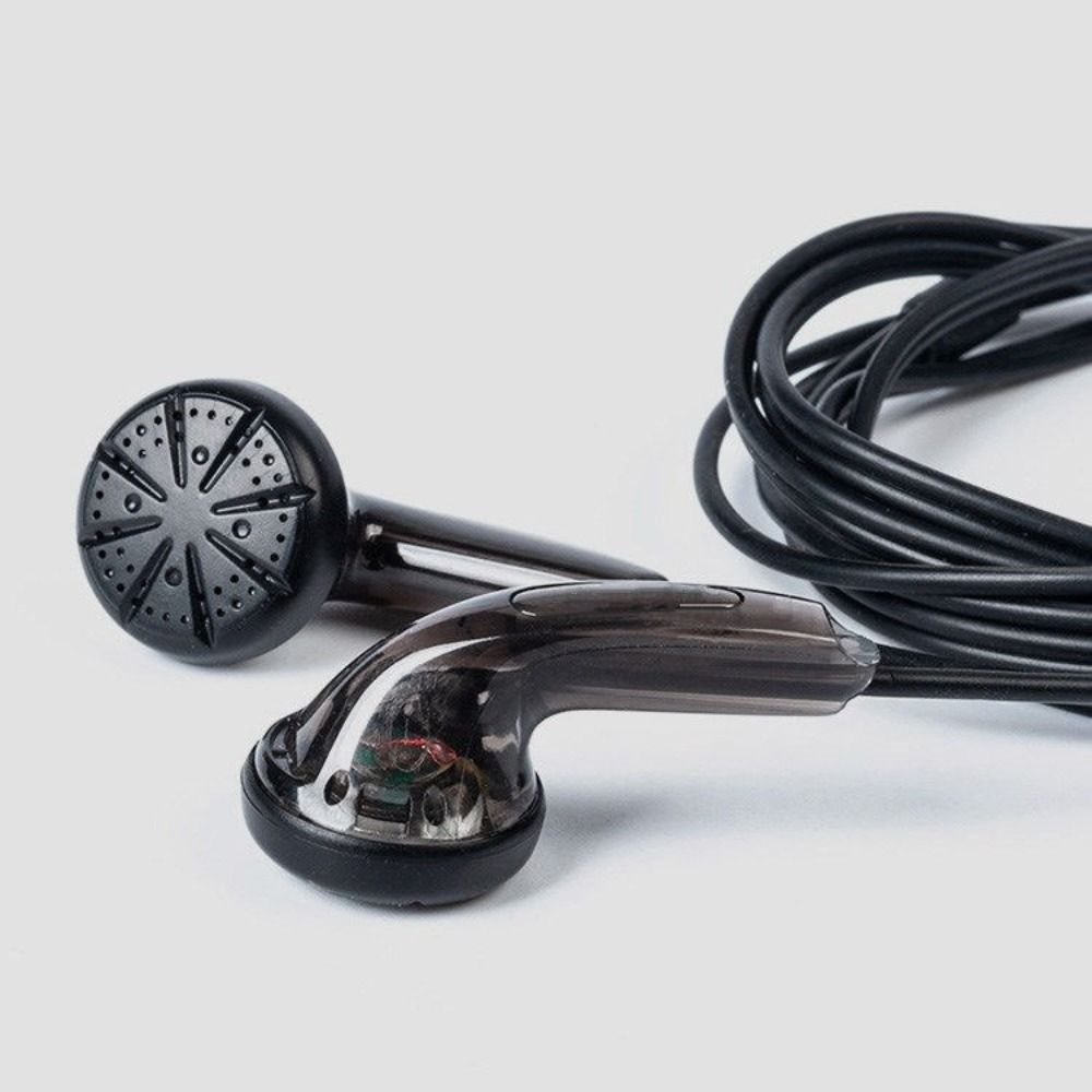 Wired Wired Headset Flat Earbuds Heavy Bass Headphone Music Earphone Earphone Wired Sports