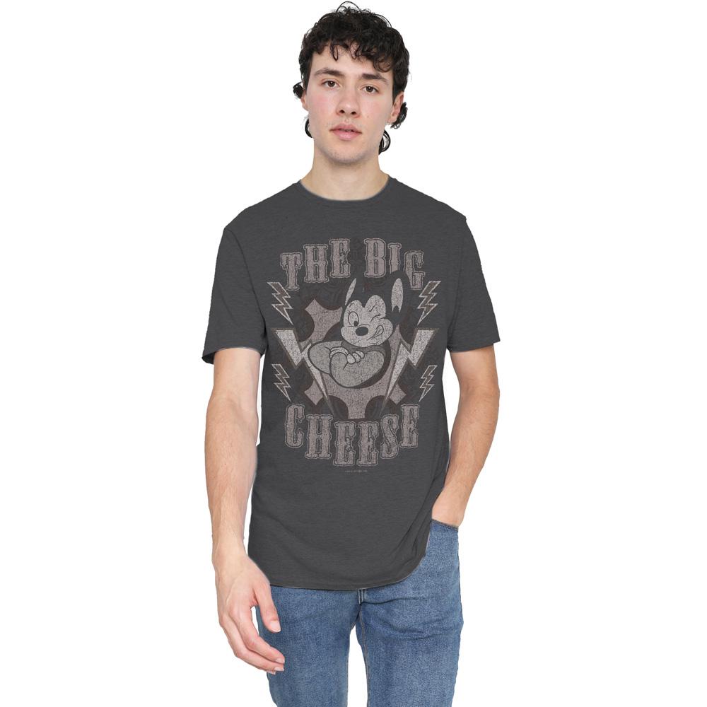 Mighty Mouse Unisex Adult The Big Cheese T-Shirt