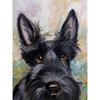 5D Алмазная вышивка собака полная круглая квадратная алмазная живопись животное полная квадратная смола дисплей изображение страз домашний подарок