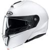 HJC HELMETS Full Face Pearl White I90 Solid HJH191 (Size S)