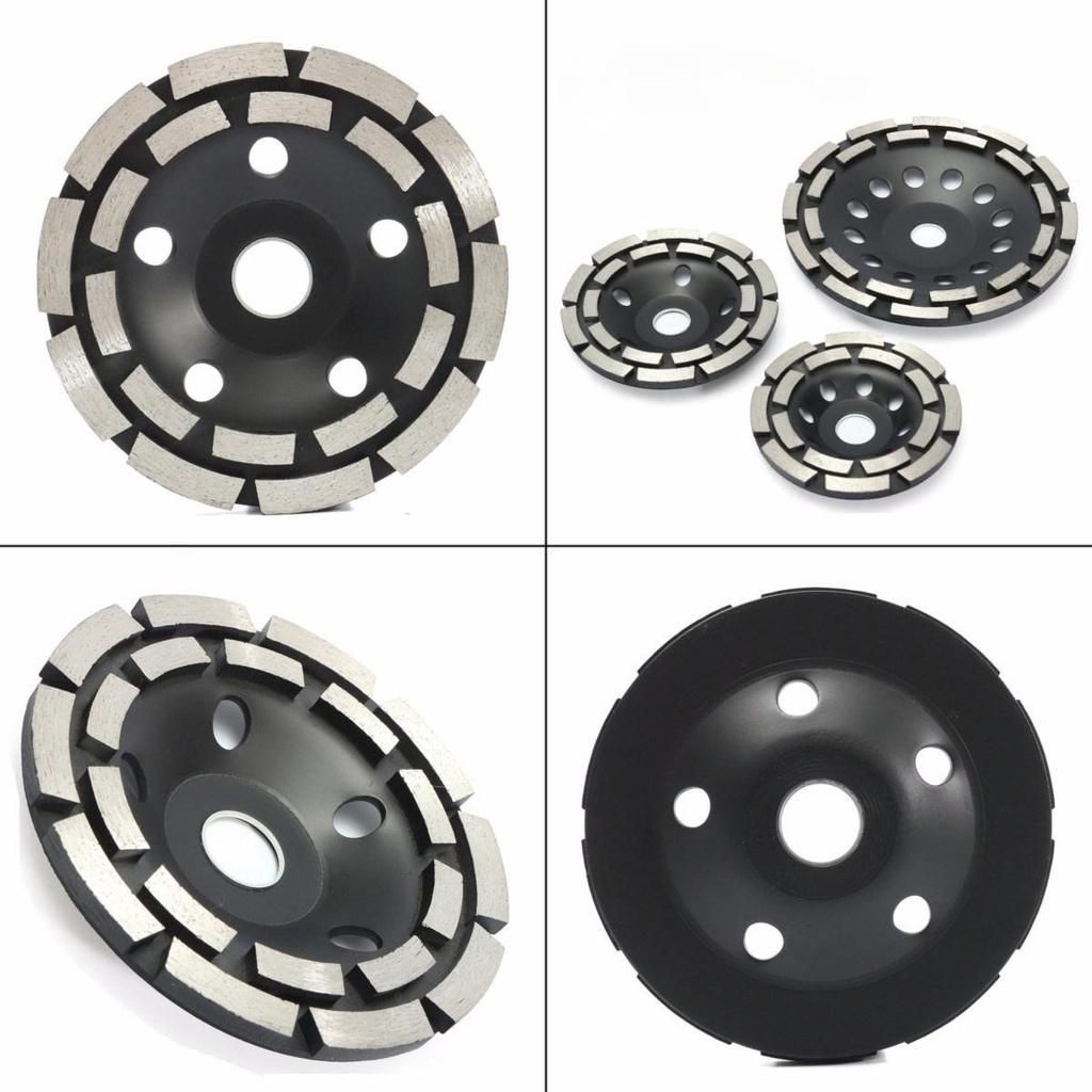 115/125/180 мм Алмазный шлифовальный диск Абразивы Инструмент для бетона Расходные материалы Колесо Металлообрабатывающее режущее колесо для каменной кладки Полотно для чашечной пилы